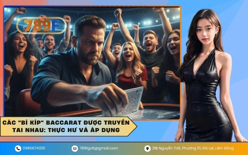 Các Bí kíp Baccarat được truyền tai nhau Thực hư và Áp dụng
