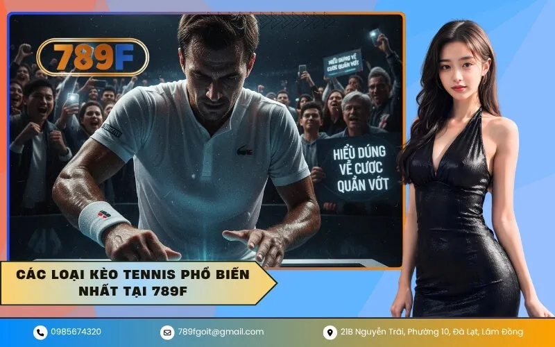 Các Loại Kèo Tennis Phổ Biến Nhất Tại 789F