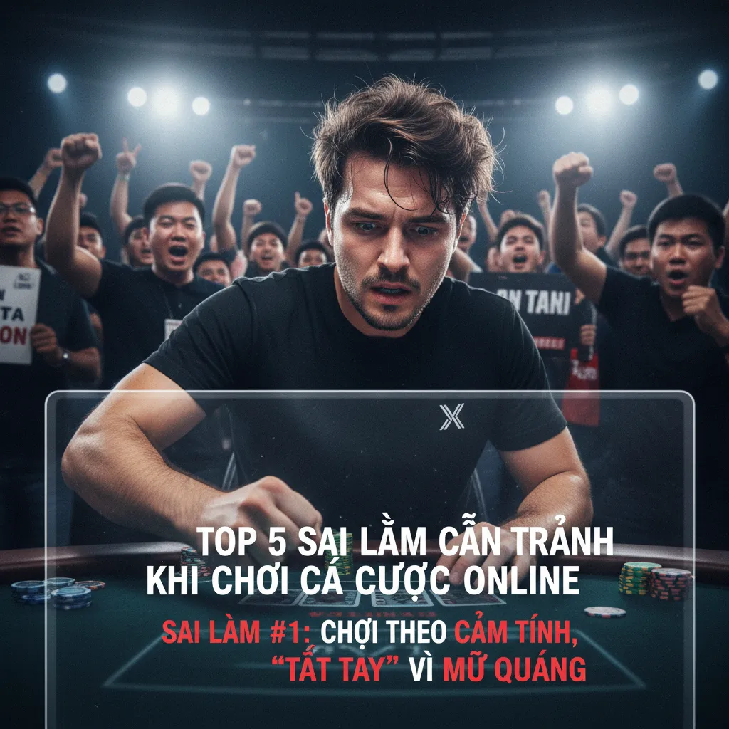 Sai lầm #1: Chơi theo cảm tính, "tất tay" vì mù quáng