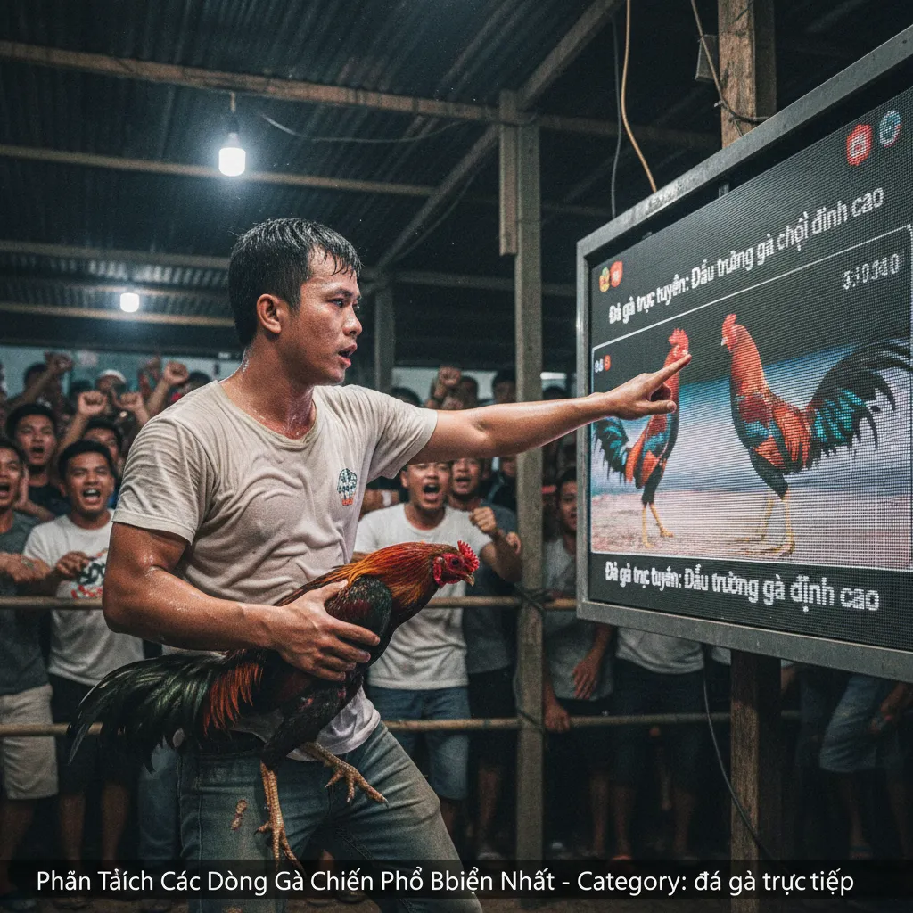 Một chiến kê với thần thái oai vệ