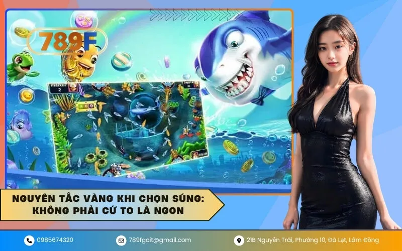 Nguyên tắc vàng khi chọn súng Không phải cứ to là ngon