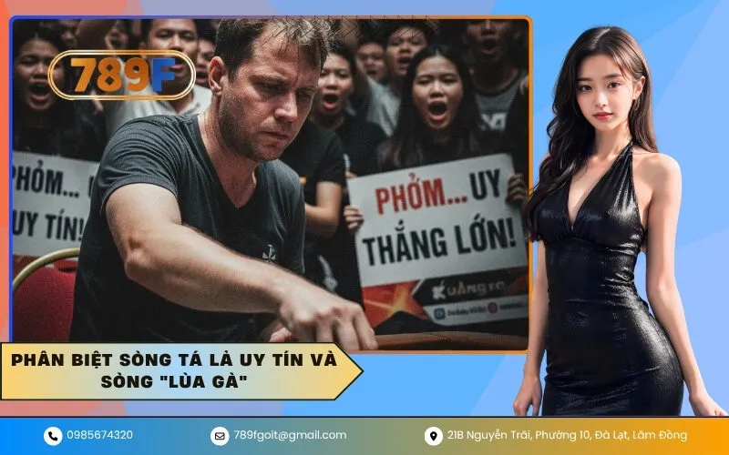 Phân biệt sòng Tá lả uy tín và sòng lùa gà